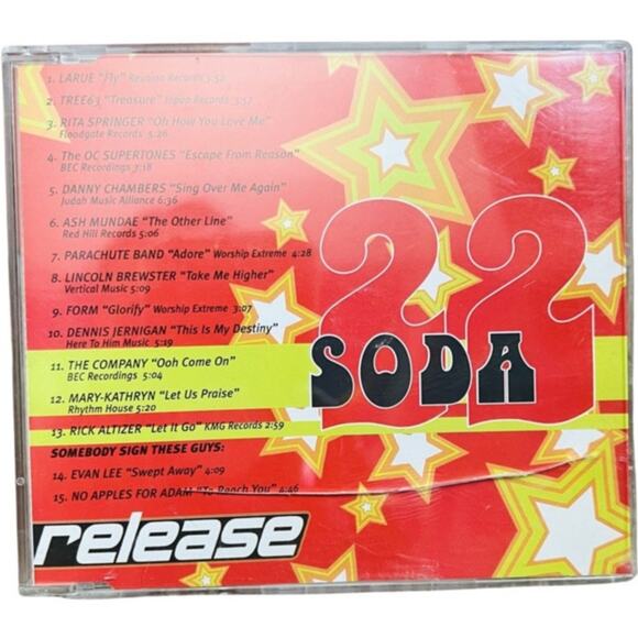 Release Soda Volume 22 Various Artists CD 2001 VoxCorp Excellent Slim Christian - Picture 1 of 4